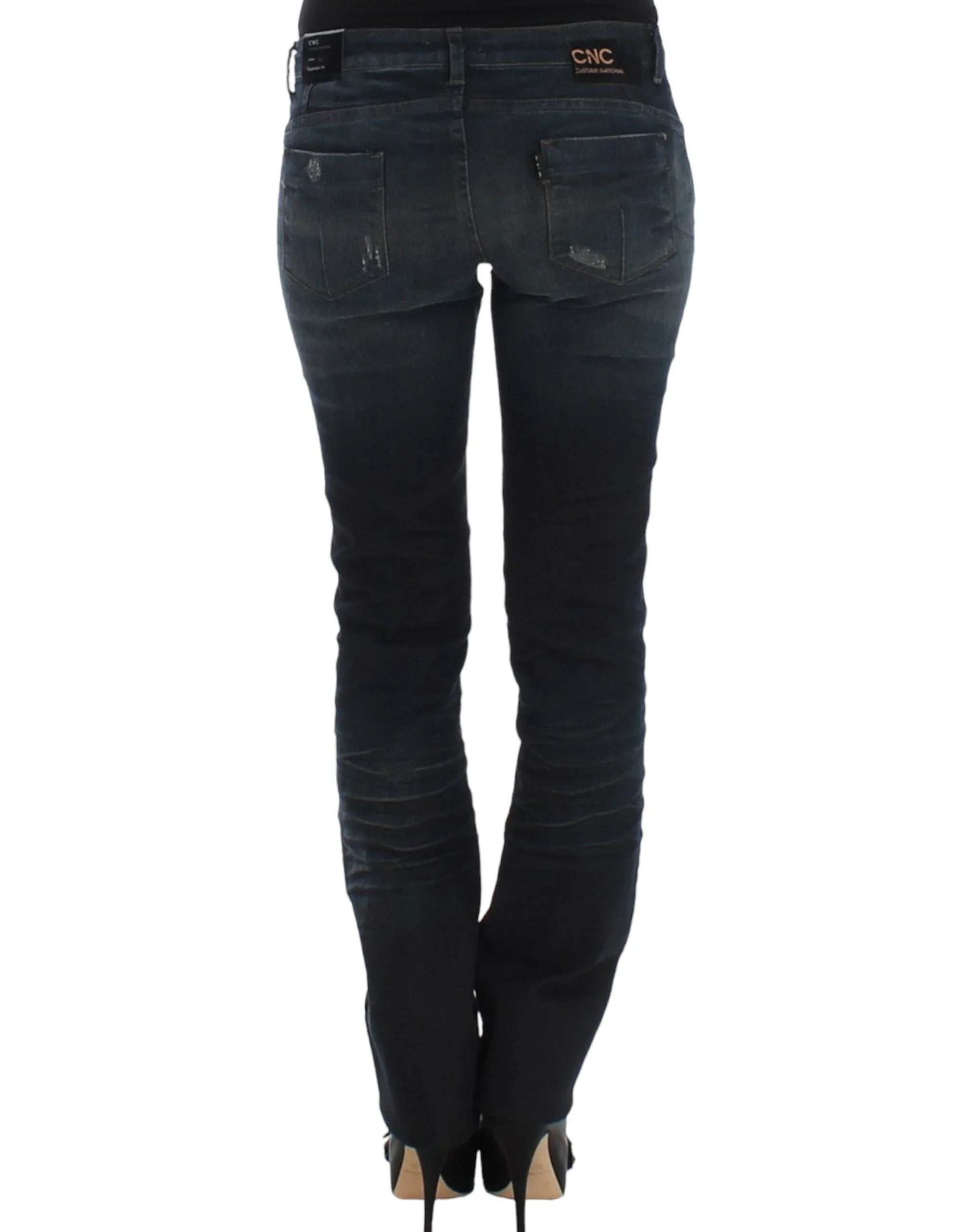 Costume National Blue skinnny leg jeans - W26 - Jeans