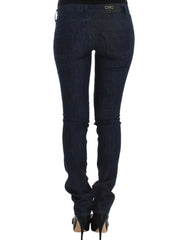 Costume National Blue skinny leg jeans - W26 - Jeans