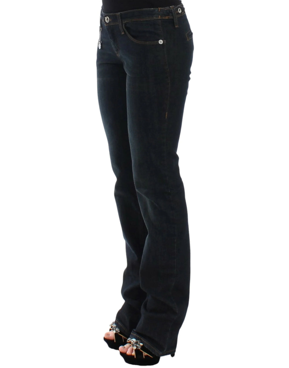 Costume National Blue Slim Fit Jeans - Jeans