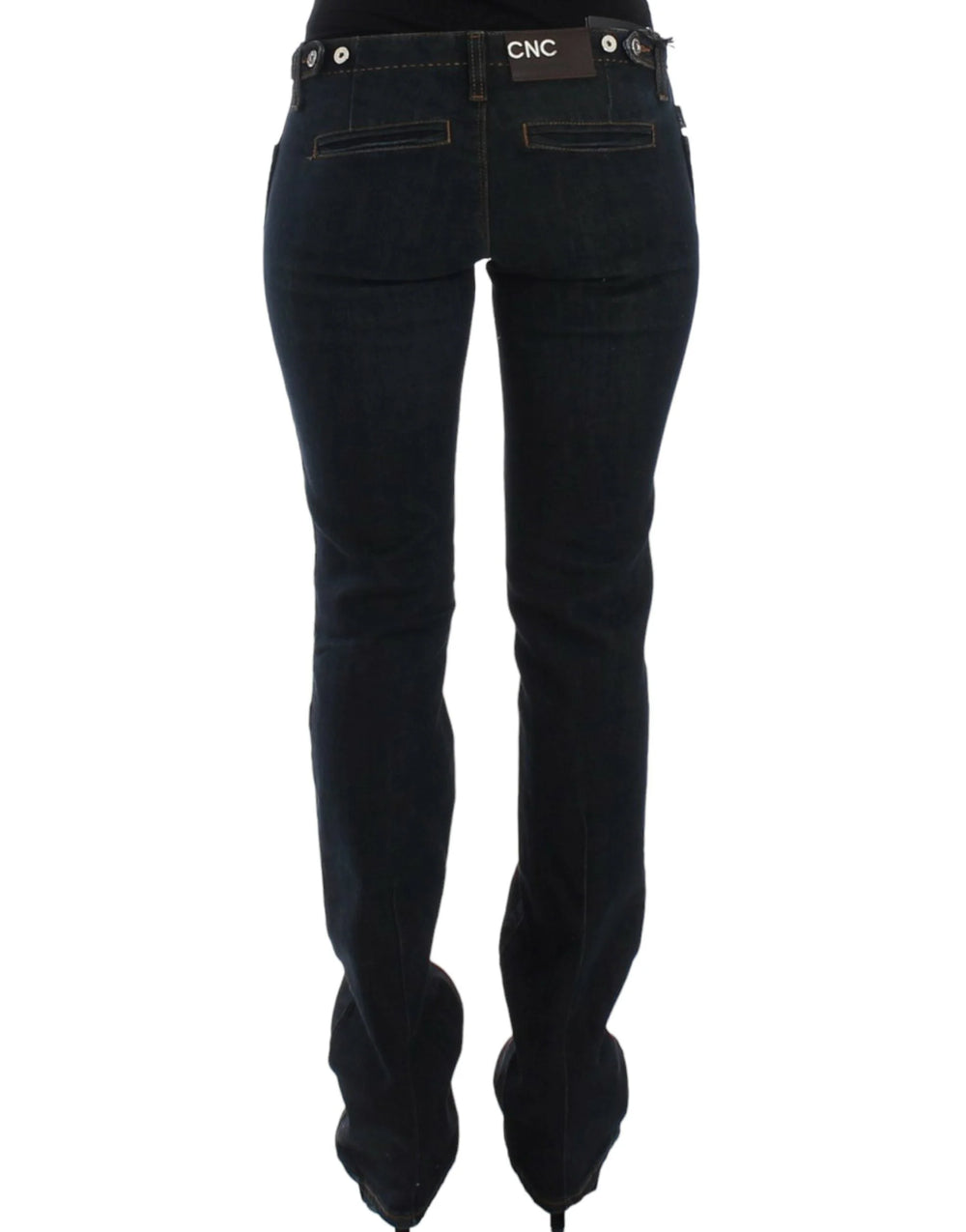 Costume National Blue Slim Fit Jeans - Jeans