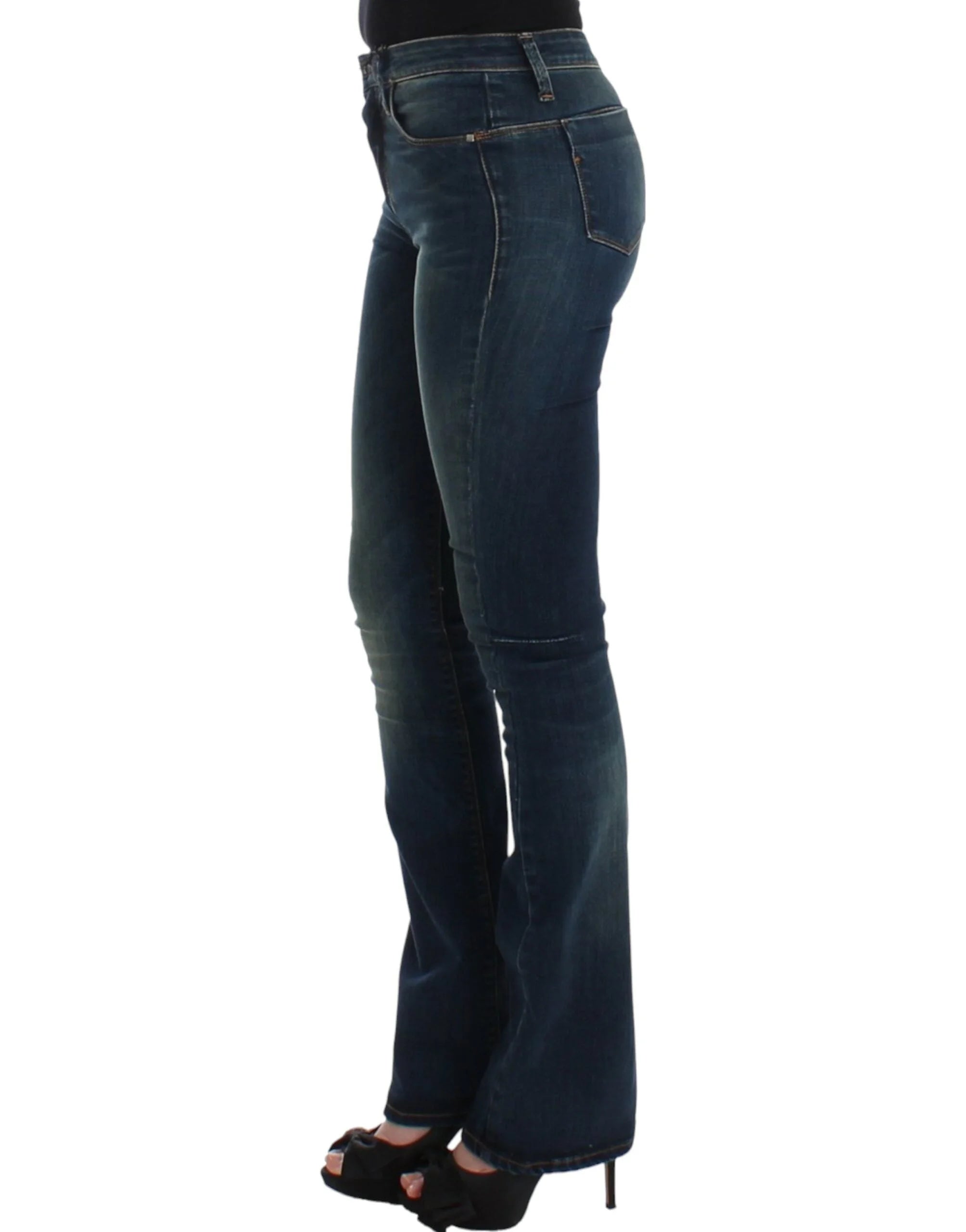Costume National Blue straight leg jeans - W26 - Jeans