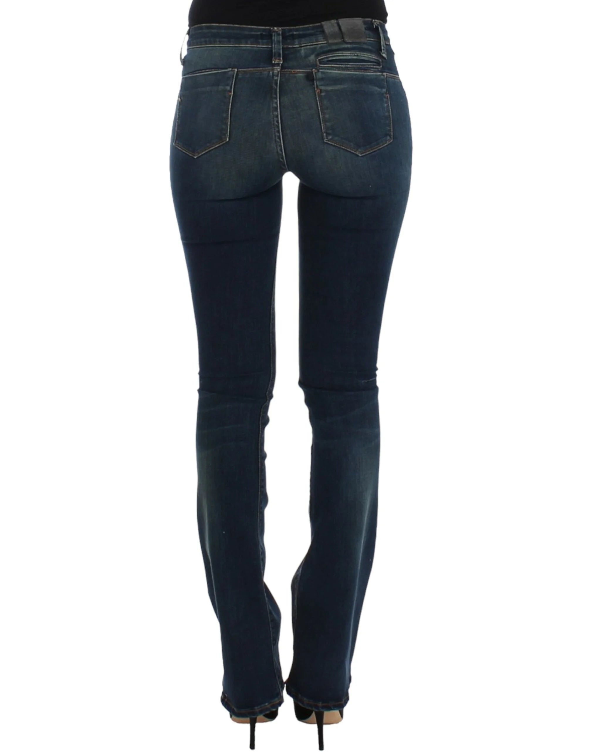 Costume National Blue straight leg jeans - W26 - Jeans
