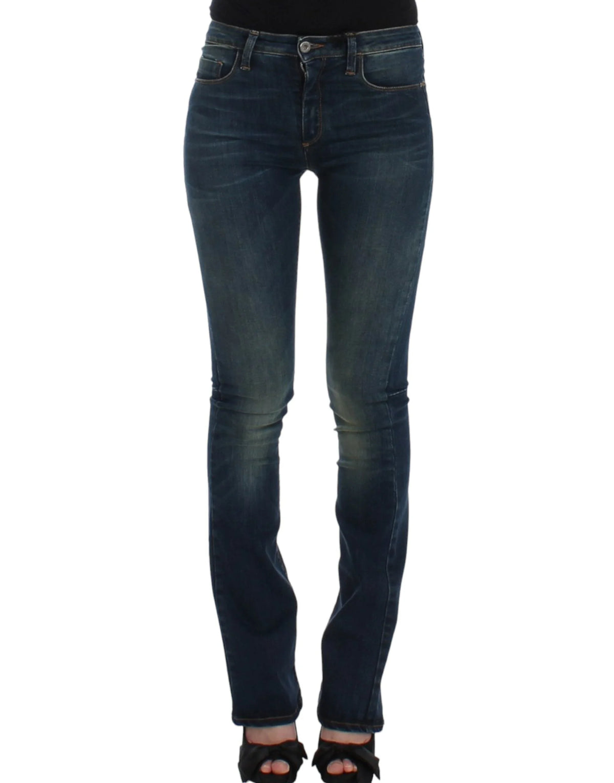 Costume National Blue straight leg jeans - W26 - Jeans