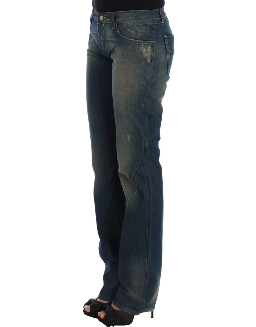 Costume National Blue straight leg jeans - W28 - Jeans