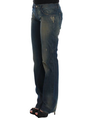 Costume National Blue straight leg jeans - W28 - Jeans