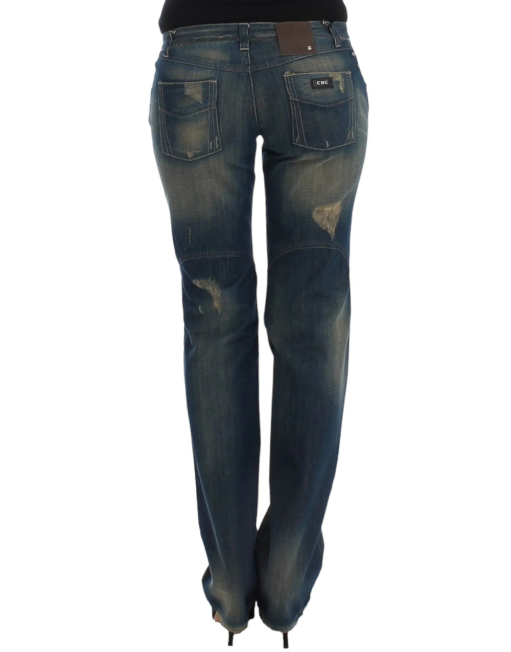 Costume National Blue straight leg jeans - W28 - Jeans