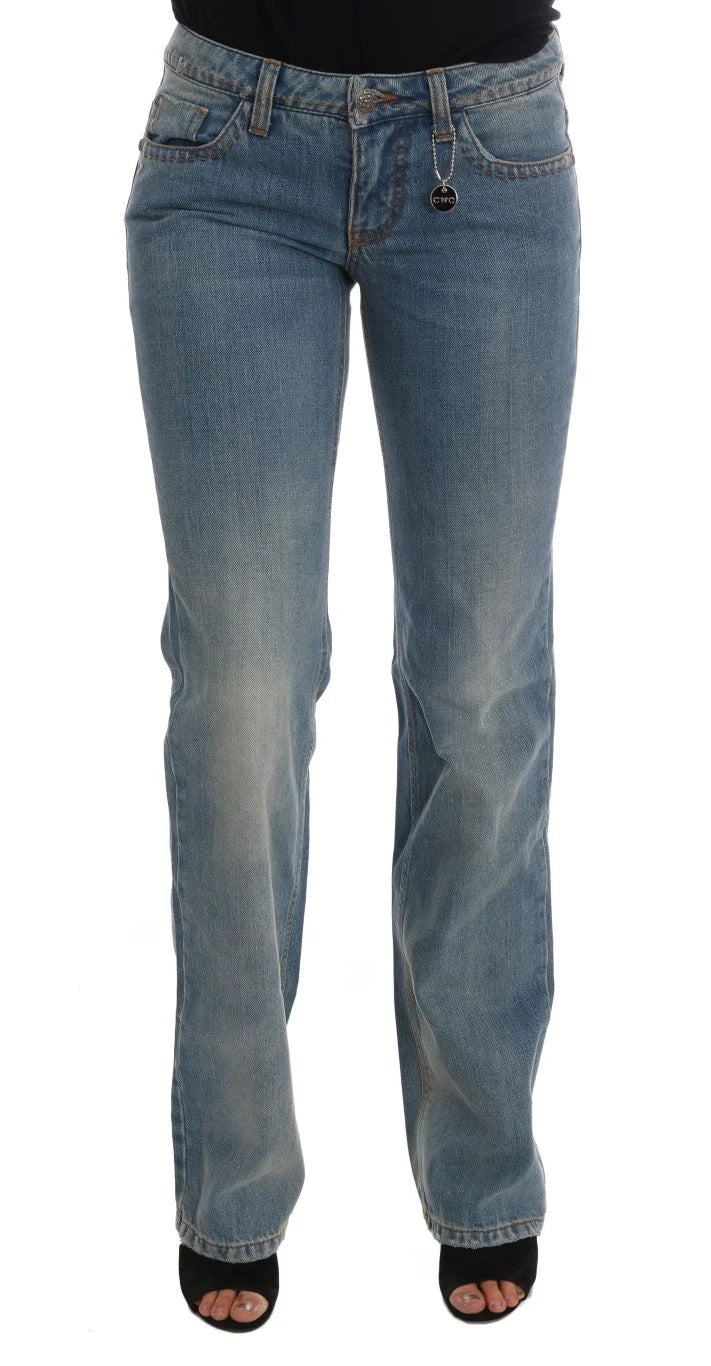 Costume National Blue Wash Cotton Classic Jeans - W26 - Jeans