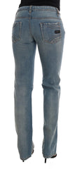 Costume National Blue Wash Cotton Classic Jeans - W26 - Jeans