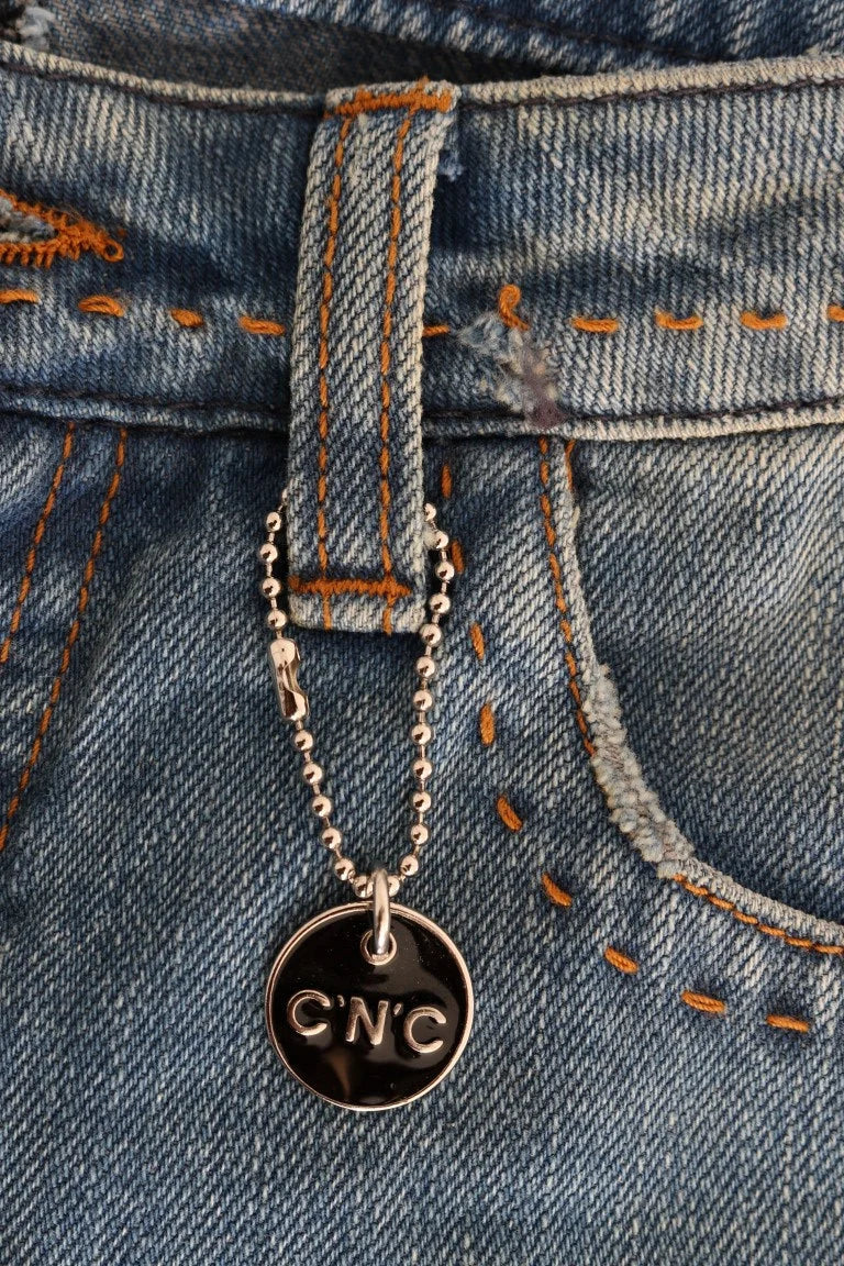 Costume National Blue Wash Cotton Classic Jeans - W26 - Jeans