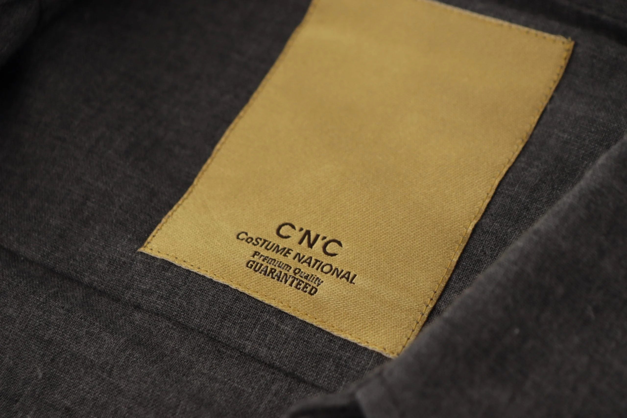 Costume National Dark Gray Cotton Casual Mens Shirt - IT44 | XS - Shirts