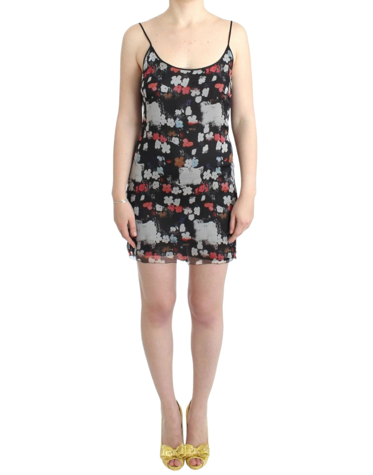 Costume National Floral silk mini dress - IT40|S - Dresses