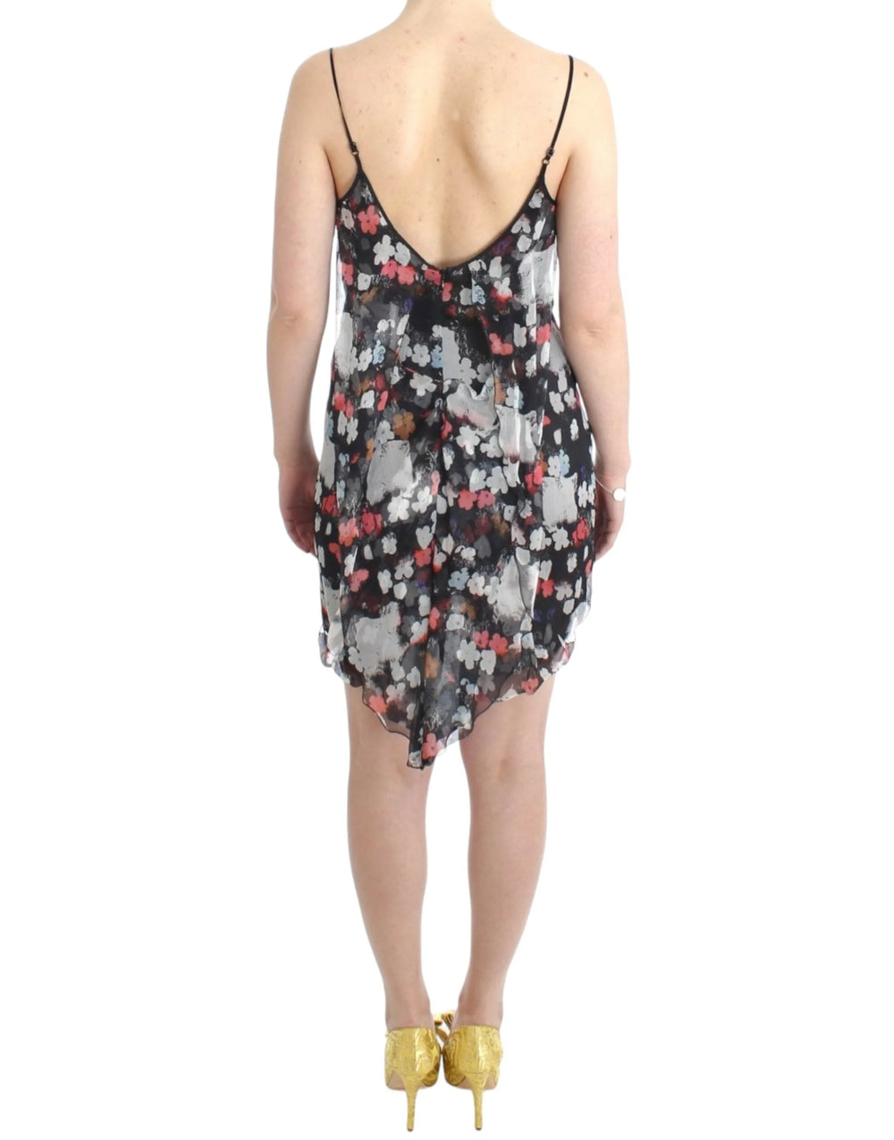 Costume National Floral silk mini dress - IT40|S - Dresses