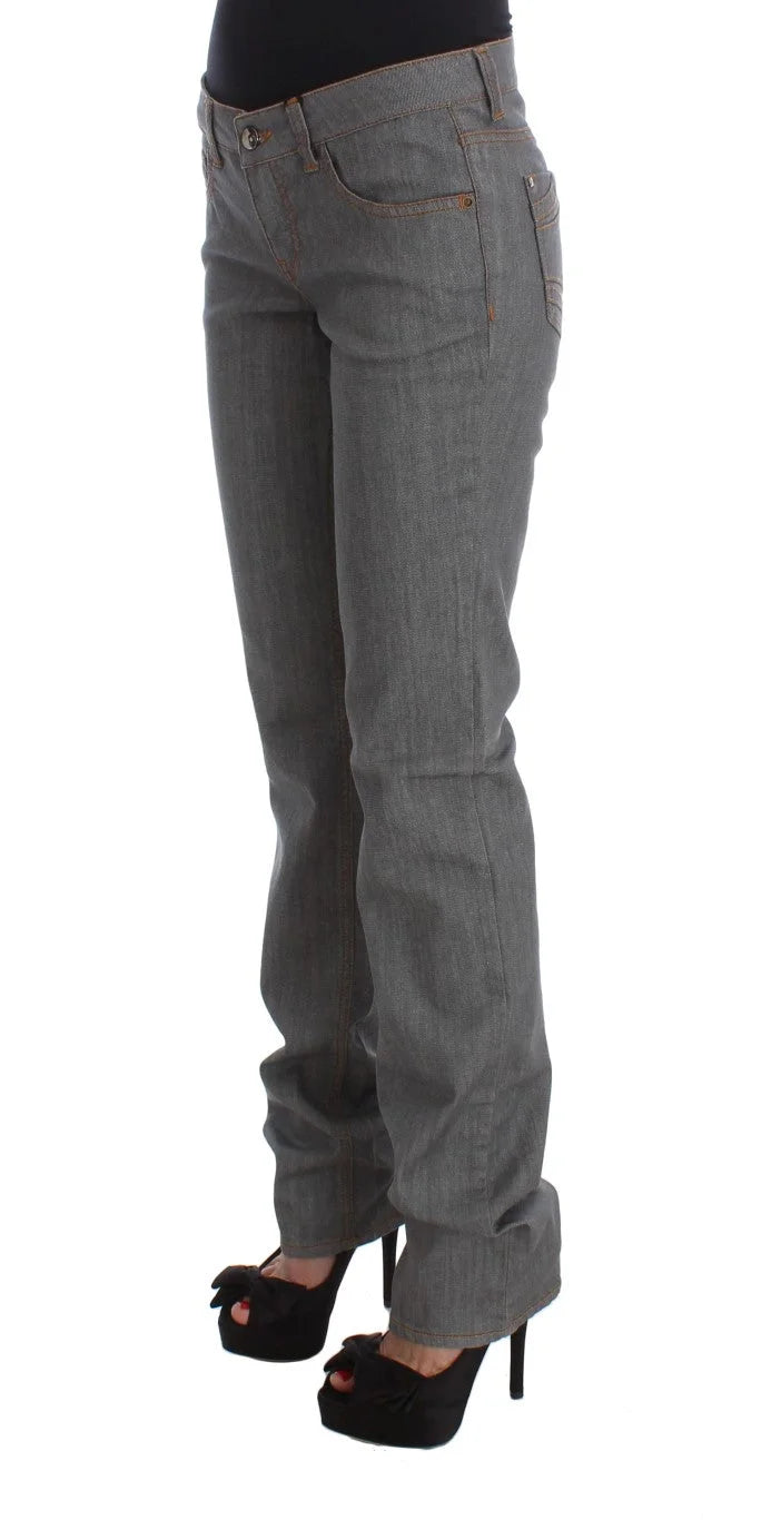 Costume National Gray Cotton Regular Fit Denim Jeans - W26 - Jeans