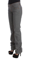 Costume National Gray Cotton Regular Fit Denim Jeans - W26 - Jeans