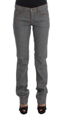 Costume National Gray Cotton Regular Fit Denim Jeans - W26 - Jeans
