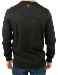 Costume National Gray crewneck pullover sweater - IT48 | M - Sweaters
