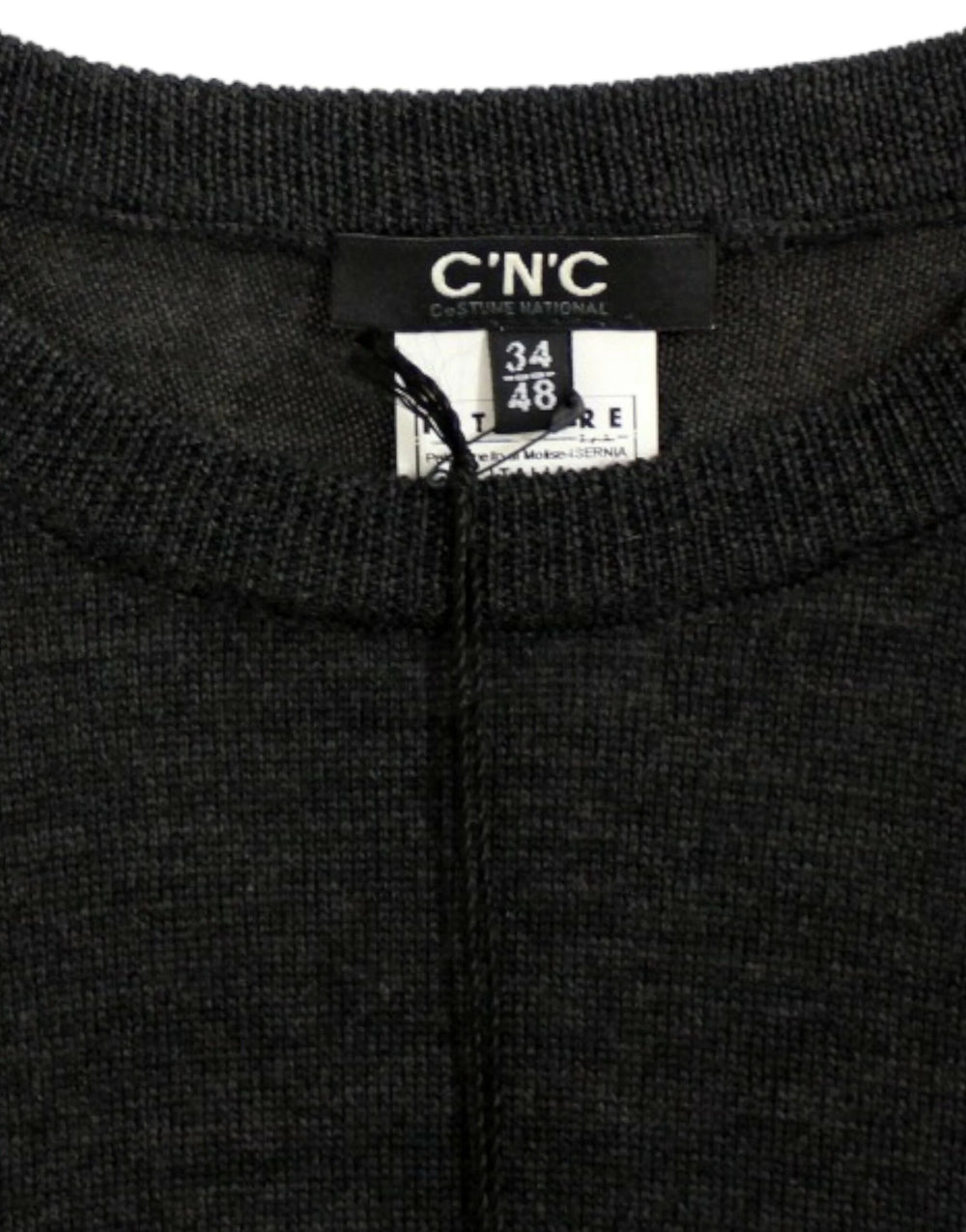 Costume National Gray crewneck pullover sweater - IT48 | M - Sweaters