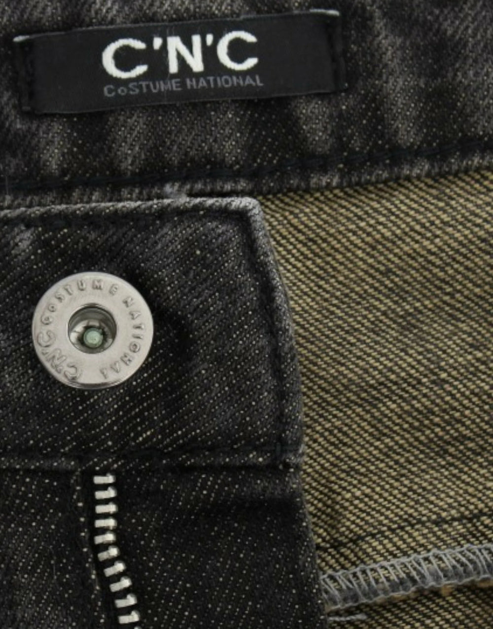Costume National Gray distressed jeans - W26 - Jeans