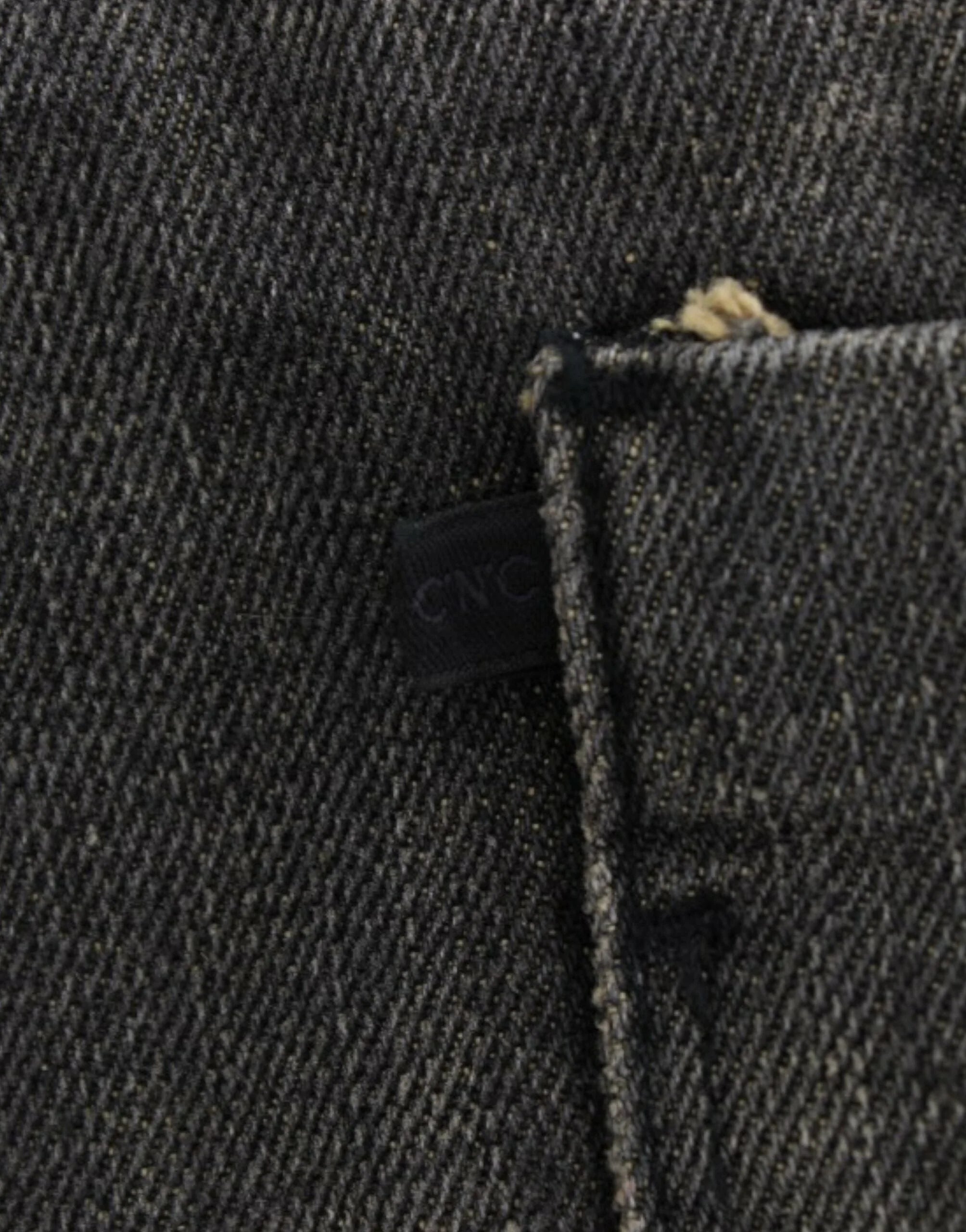 Costume National Gray distressed jeans - W26 - Jeans