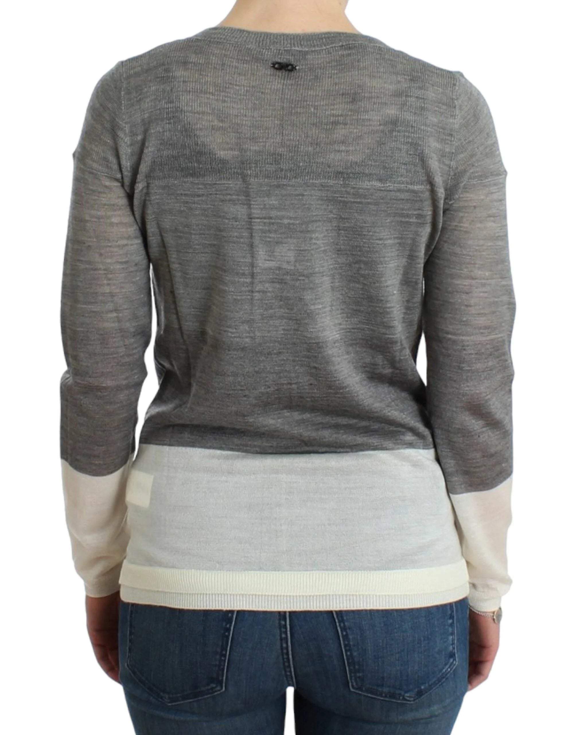 Costume National Gray lightweight cardigan - Cardigans
