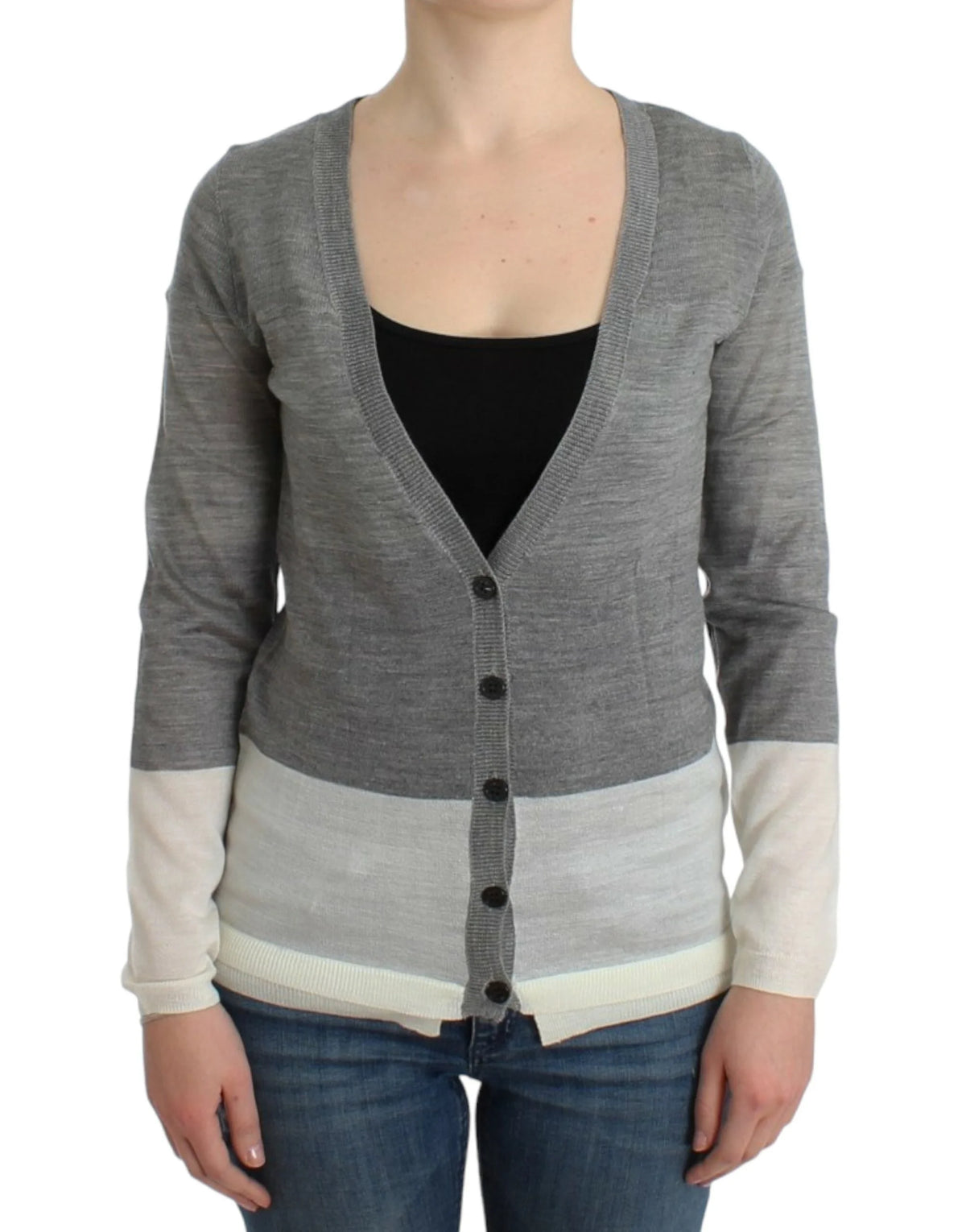 Costume National Gray lightweight cardigan - Cardigans