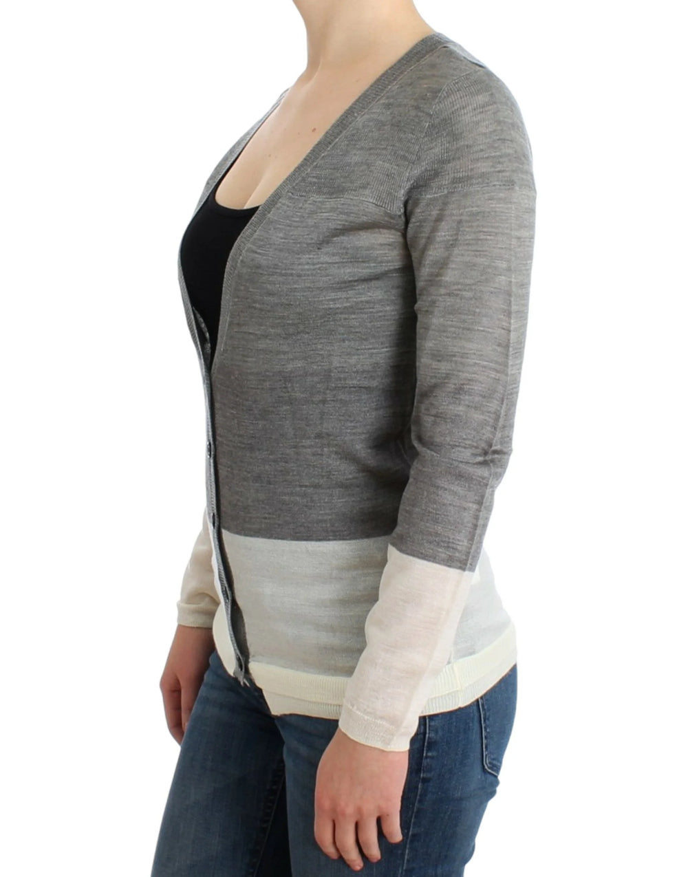 Costume National Gray lightweight cardigan - Cardigans