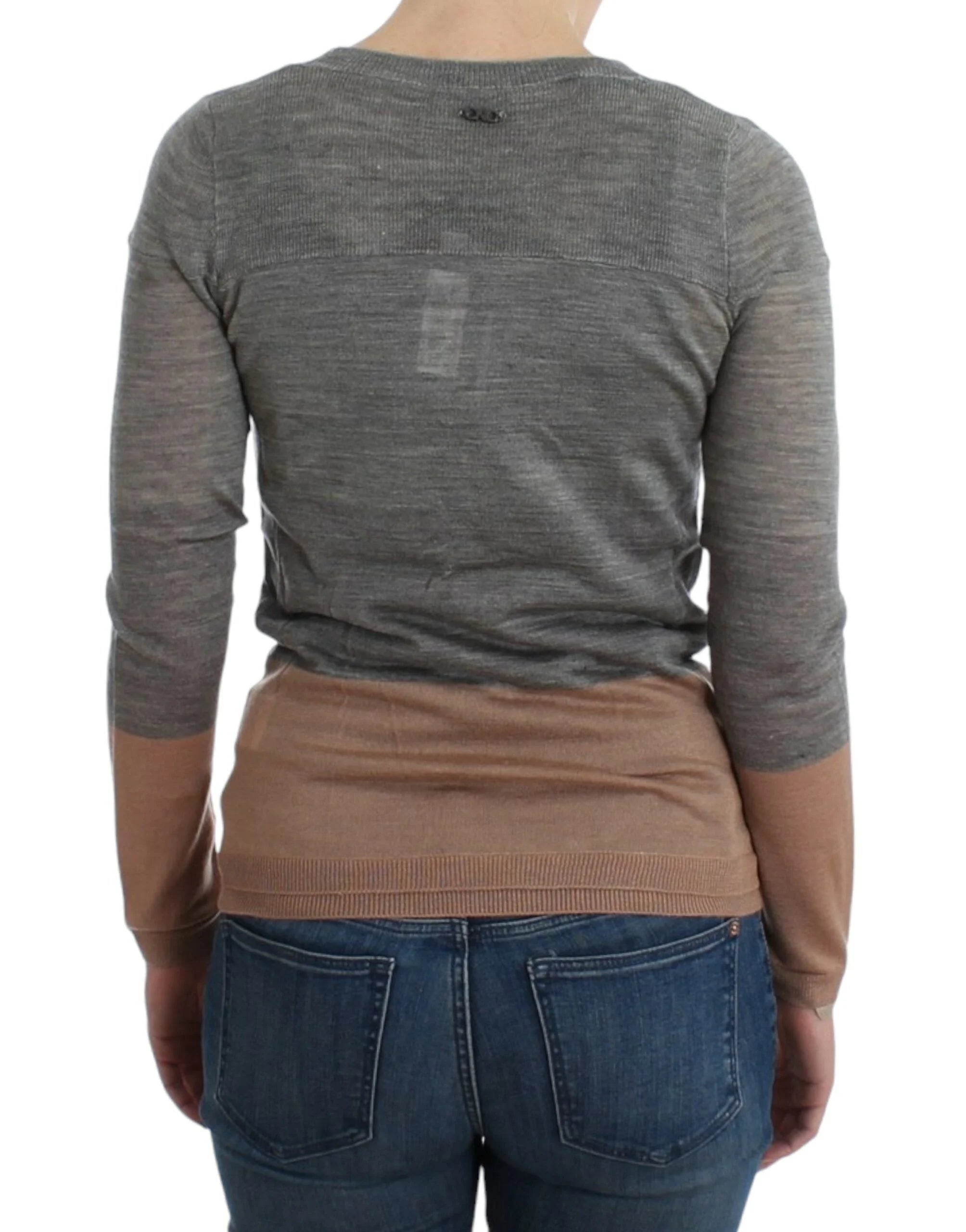 Costume National Gray lightweight cardigan - XXS - Cardigans