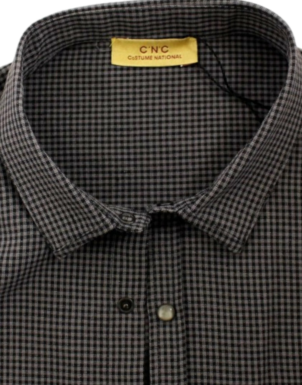 Costume National Gray linen casual shirt - Shirts