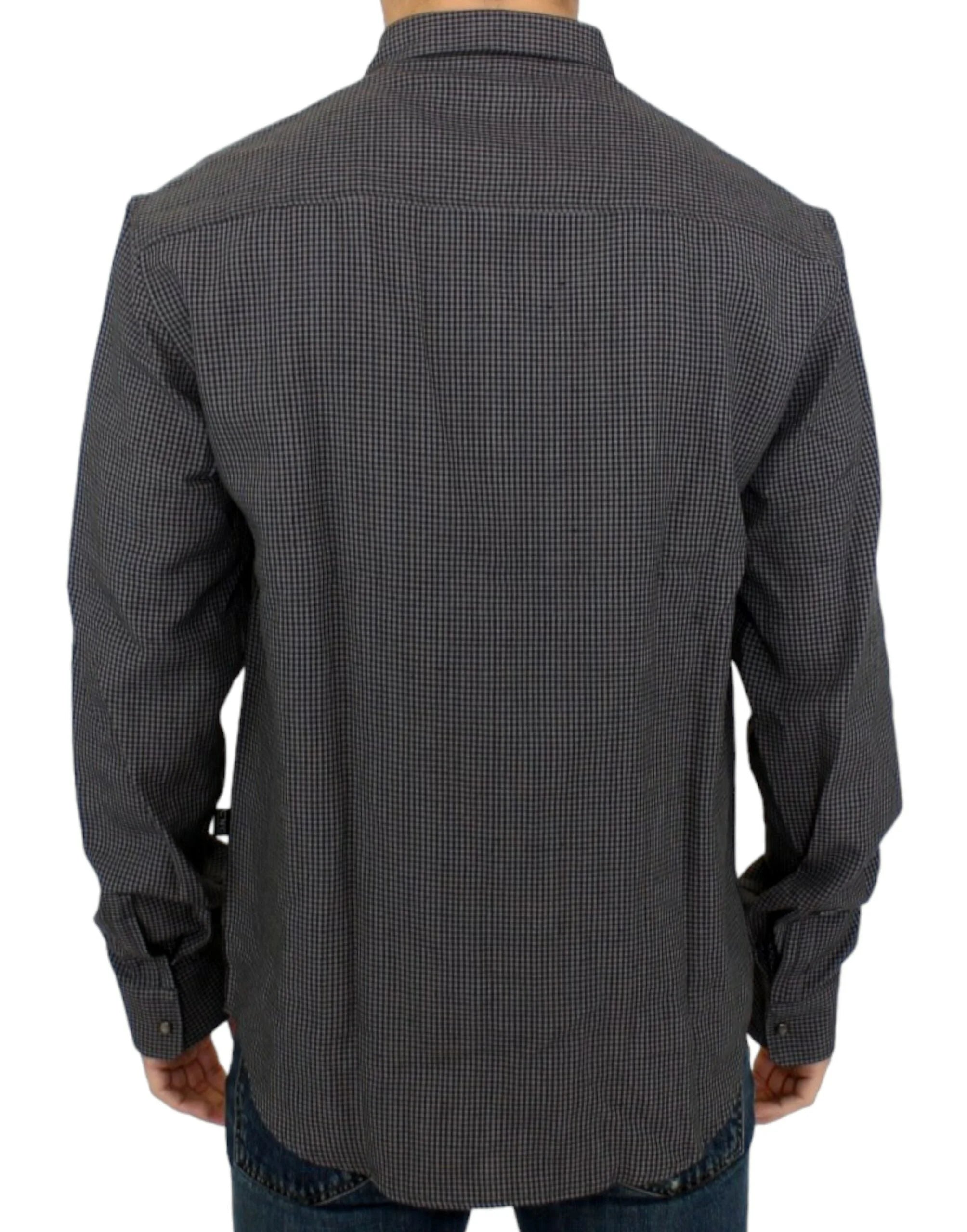 Costume National Gray linen casual shirt - Shirts