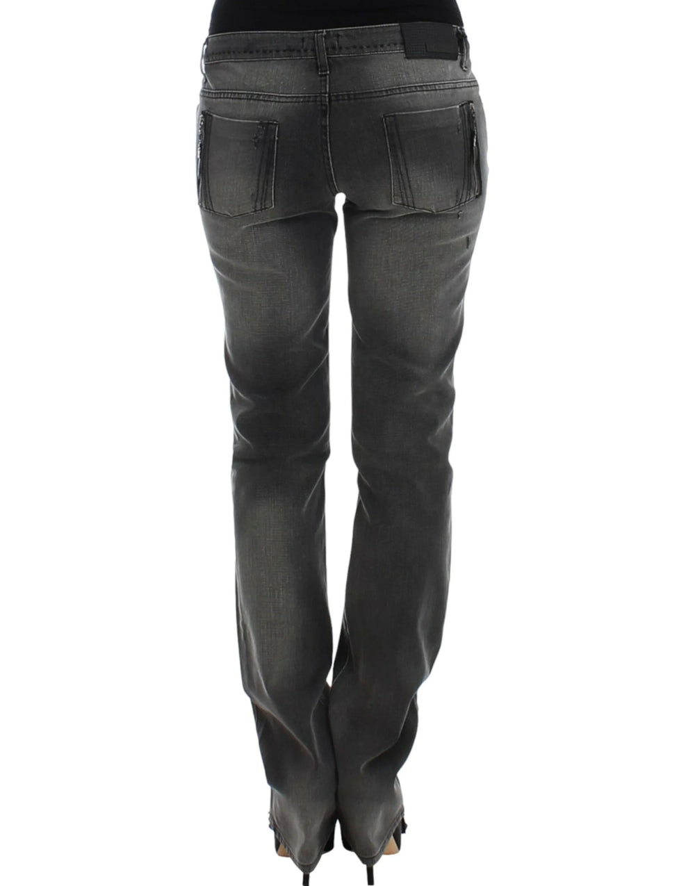 Costume National Gray straight leg jeans - Jeans