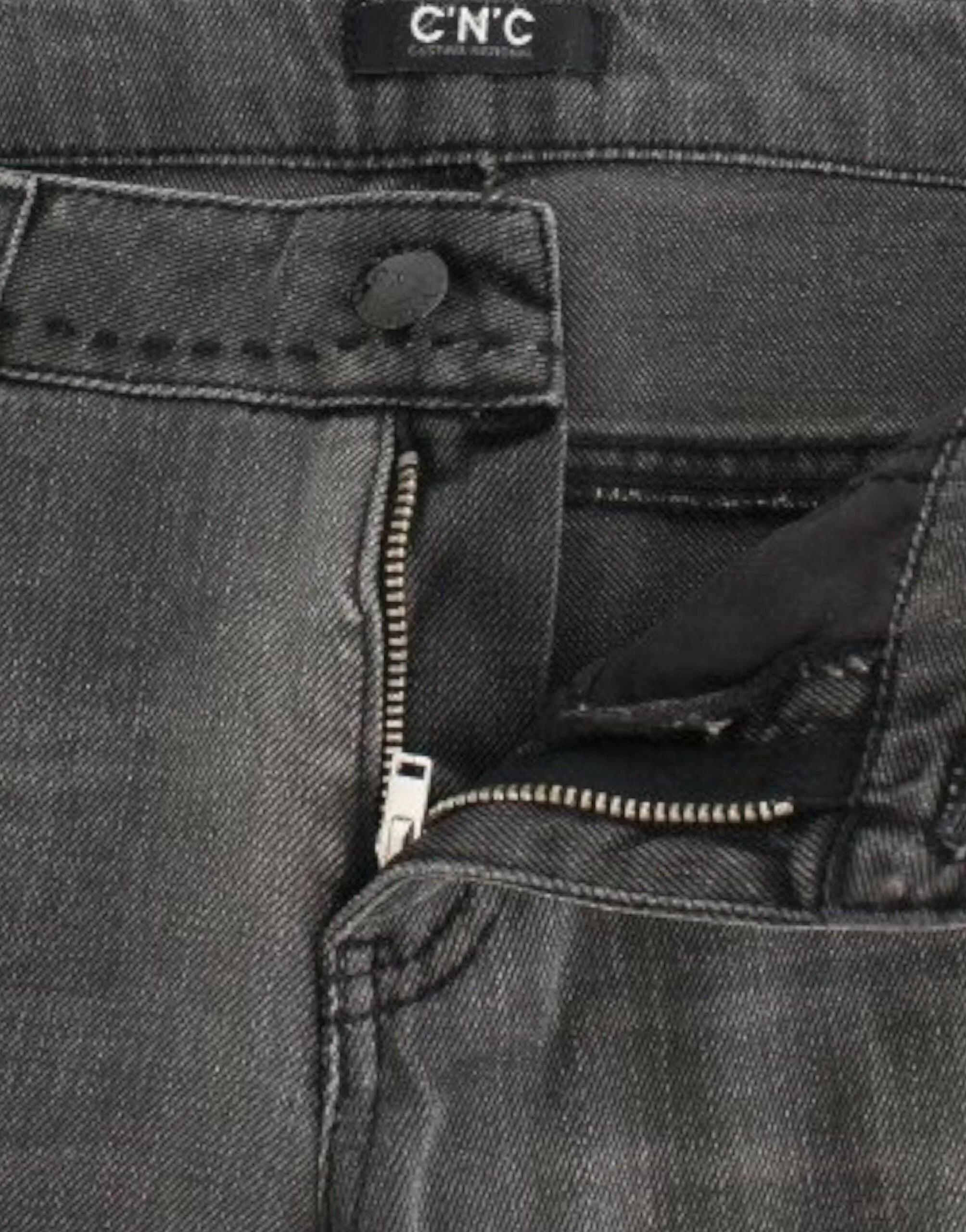 Costume National Gray straight leg jeans - Jeans