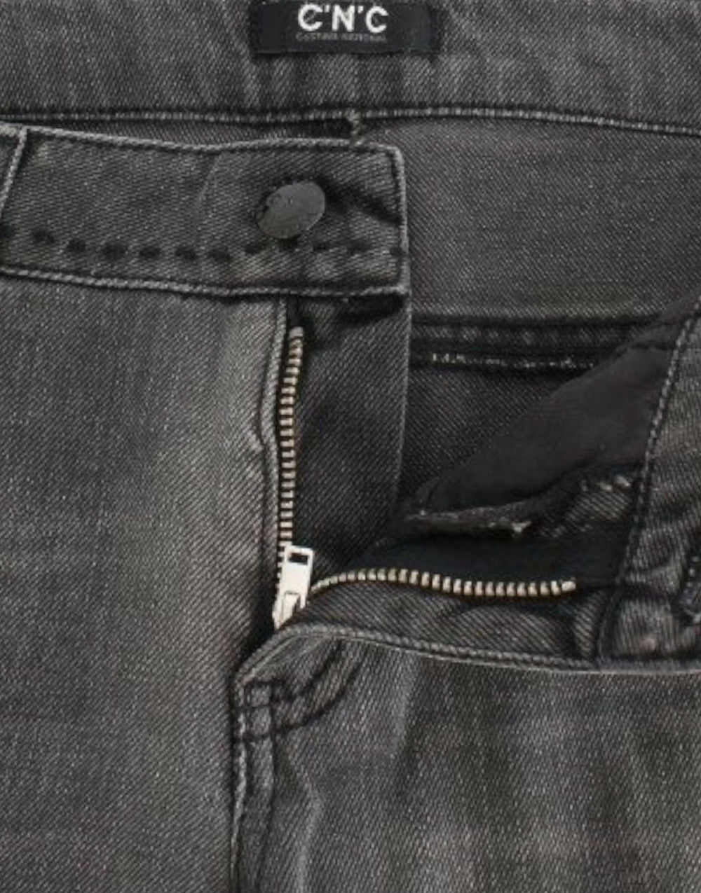 Costume National Gray straight leg jeans - Jeans