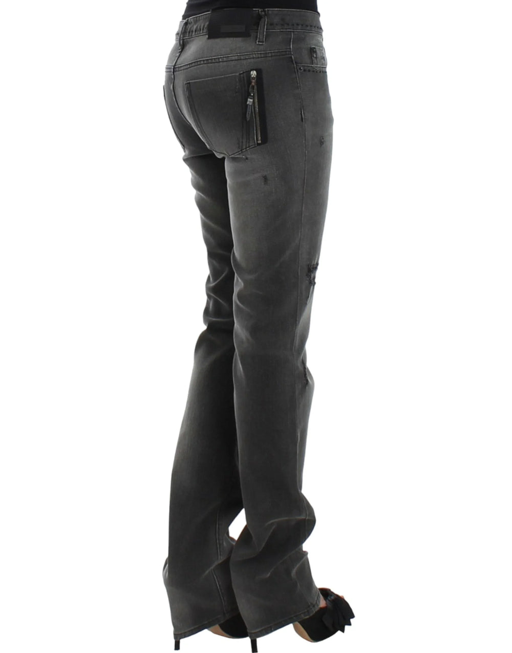 Costume National Gray straight leg jeans - Jeans