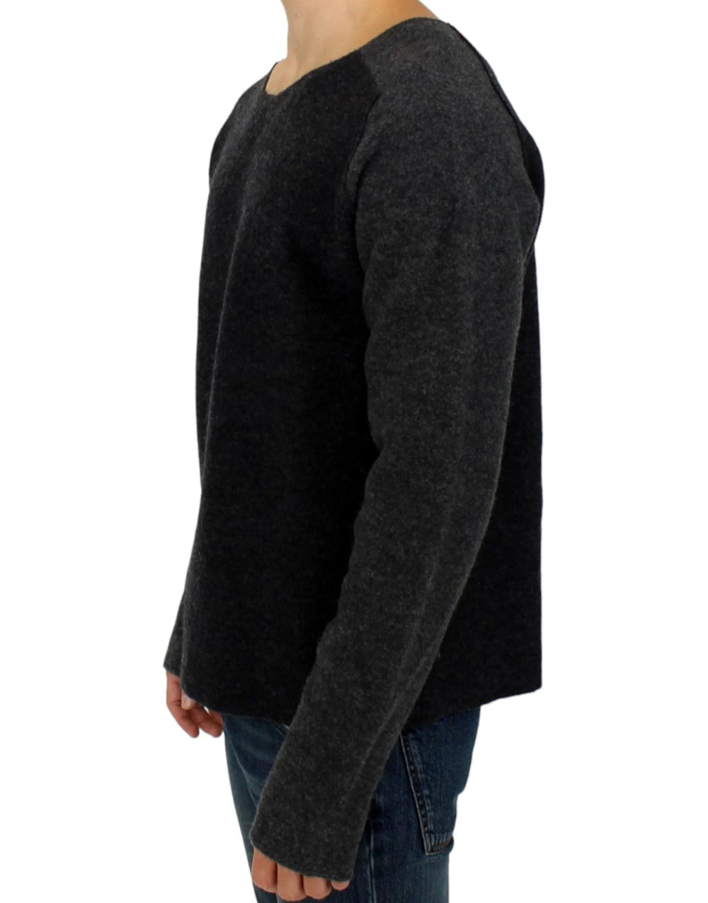 Costume National Gray wool crewneck sweater - IT48 | M - Sweaters