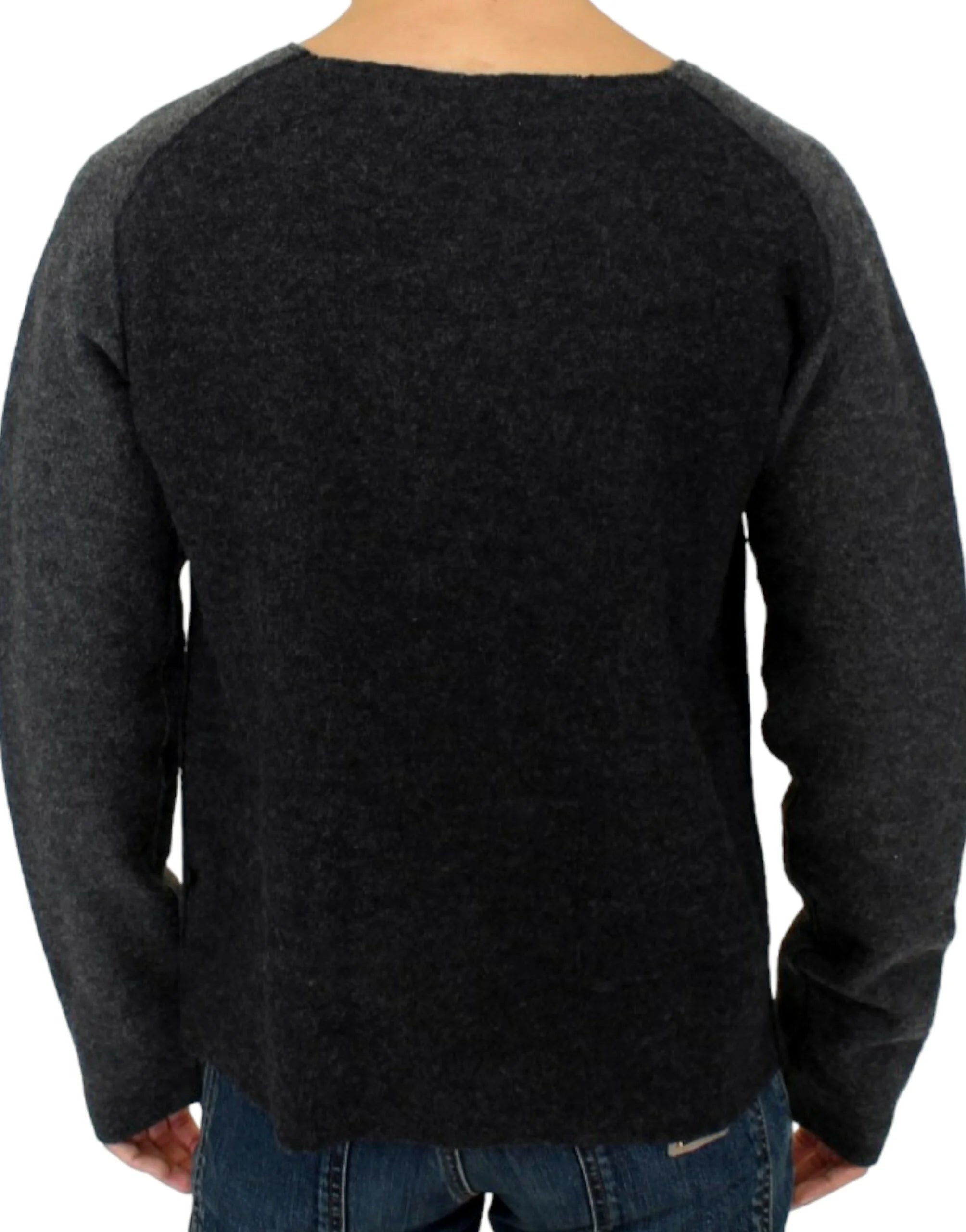 Costume National Gray wool crewneck sweater - IT48 | M - Sweaters