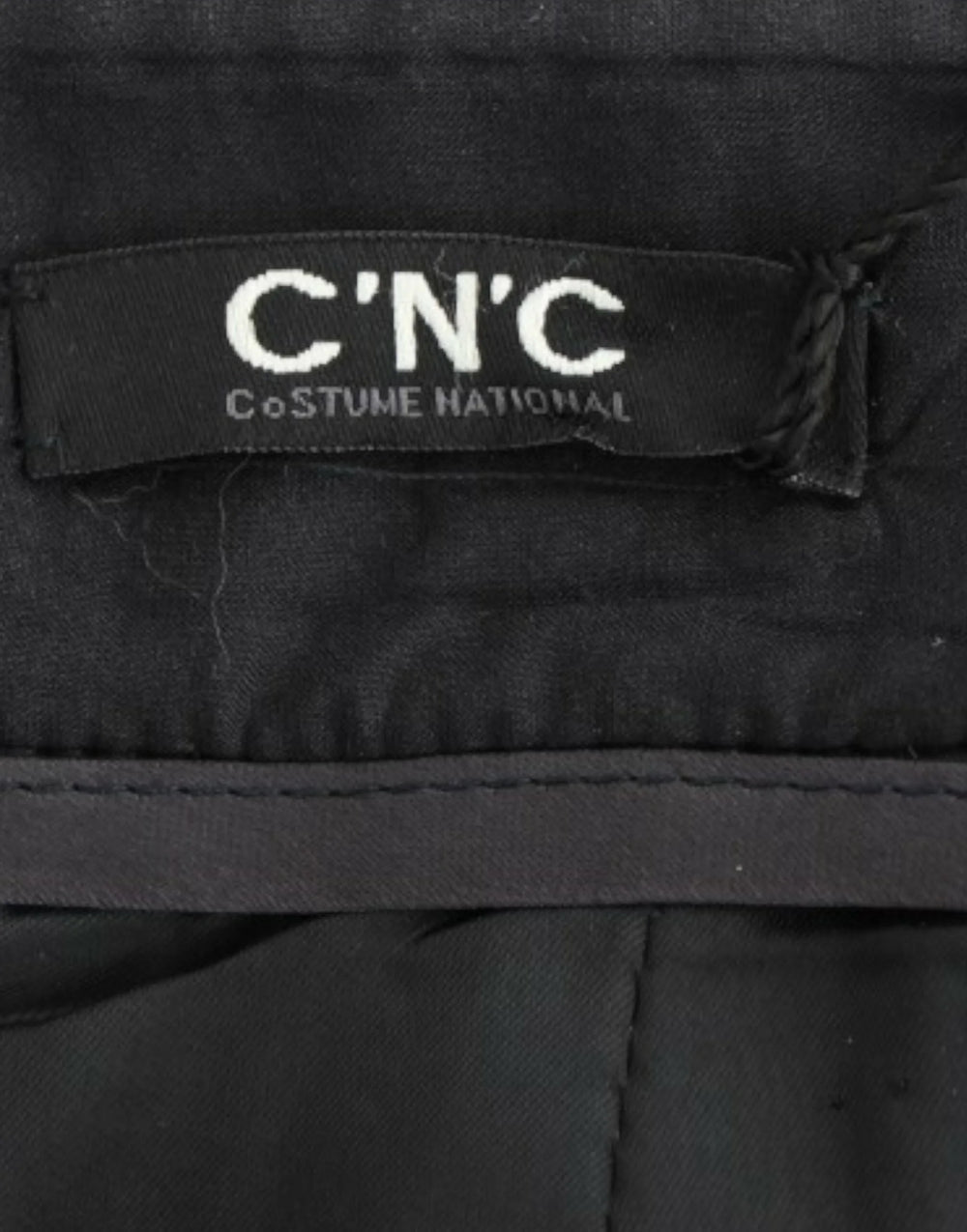 Costume National Gray wool mini skirt - IT40|S - Skirts