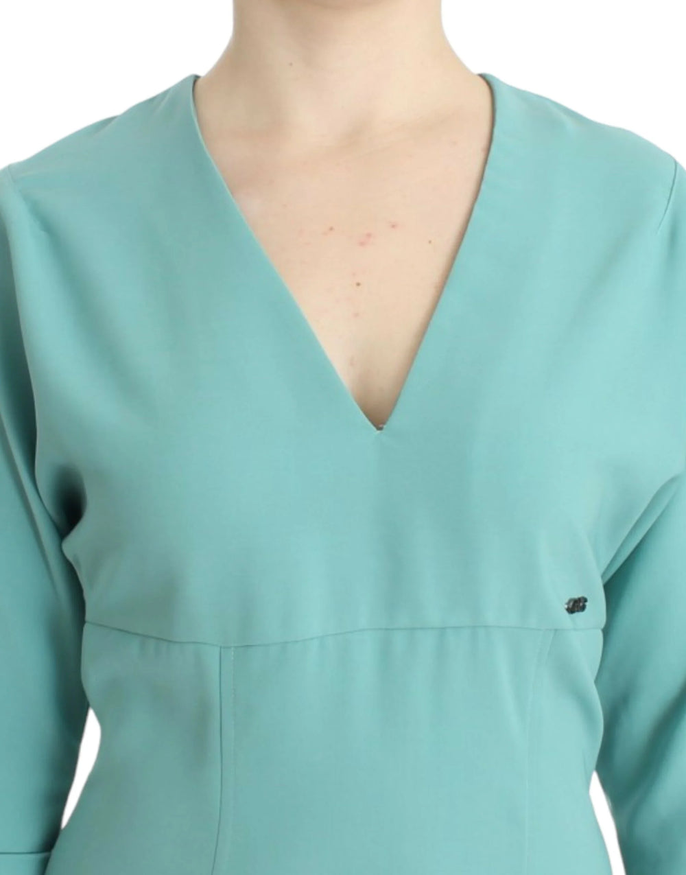 Costume National Green 3/4 sleeved sheath dress - Dresses