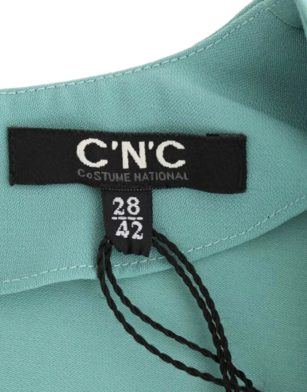 Costume National Green 3/4 sleeved sheath dress - Dresses