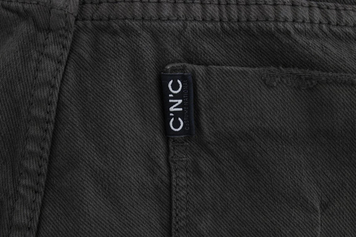 Costume National Green Cotton Blend Slim Fit Jeans - W26 - Jeans