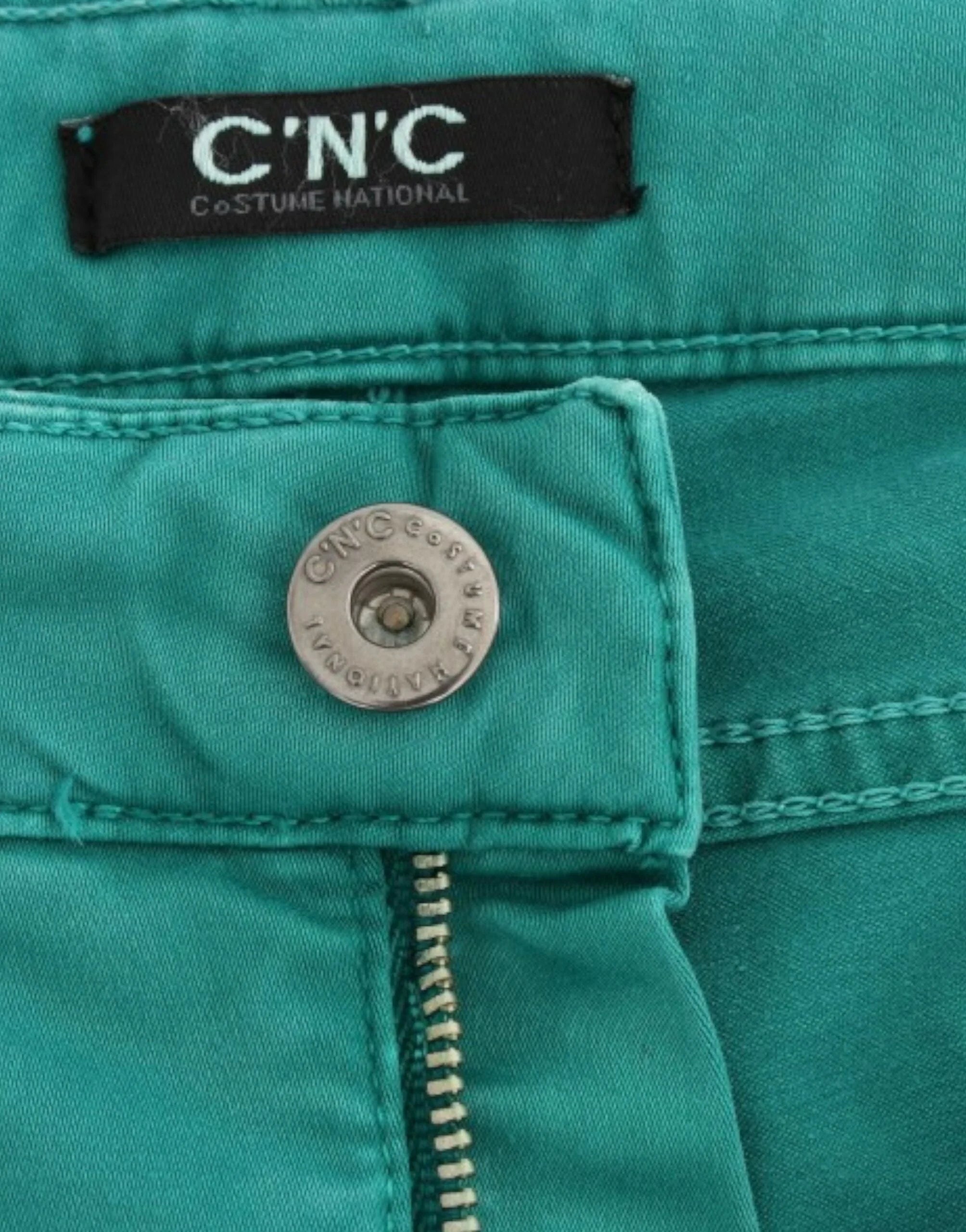 Costume National Green straight leg jeans - W26 - Jeans