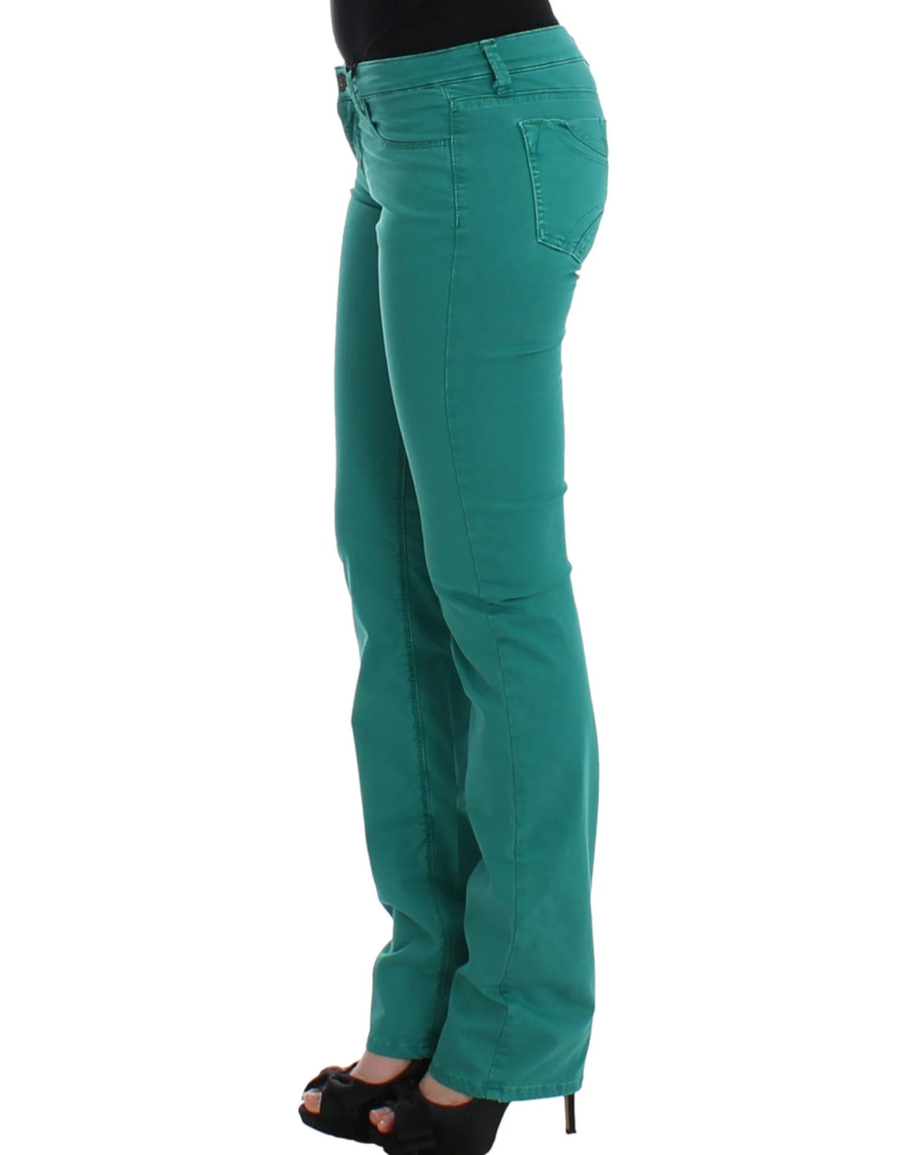 Costume National Green straight leg jeans - W26 - Jeans