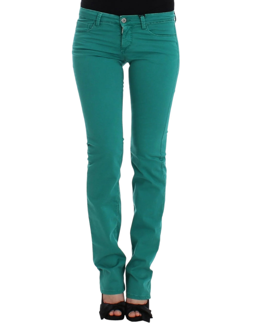 Costume National Green straight leg jeans - W26 - Jeans