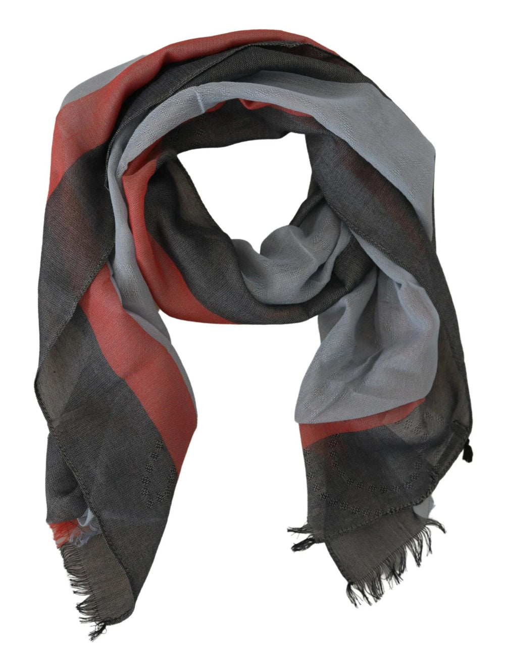 Costume National Multicolor Cotton Shawl Wrap Scarf - Scarves & Shawls
