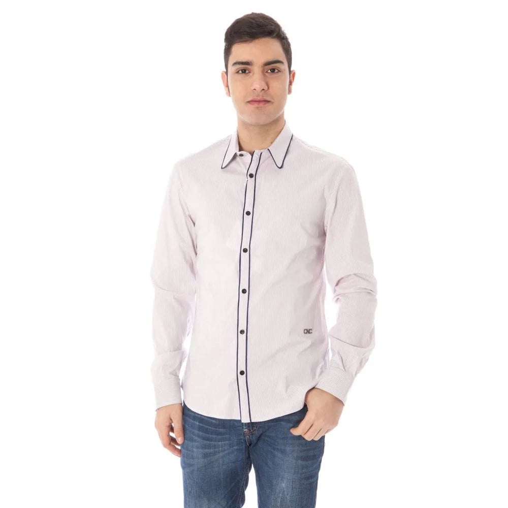 Costume National Pink Cotton Shirt - Shirts