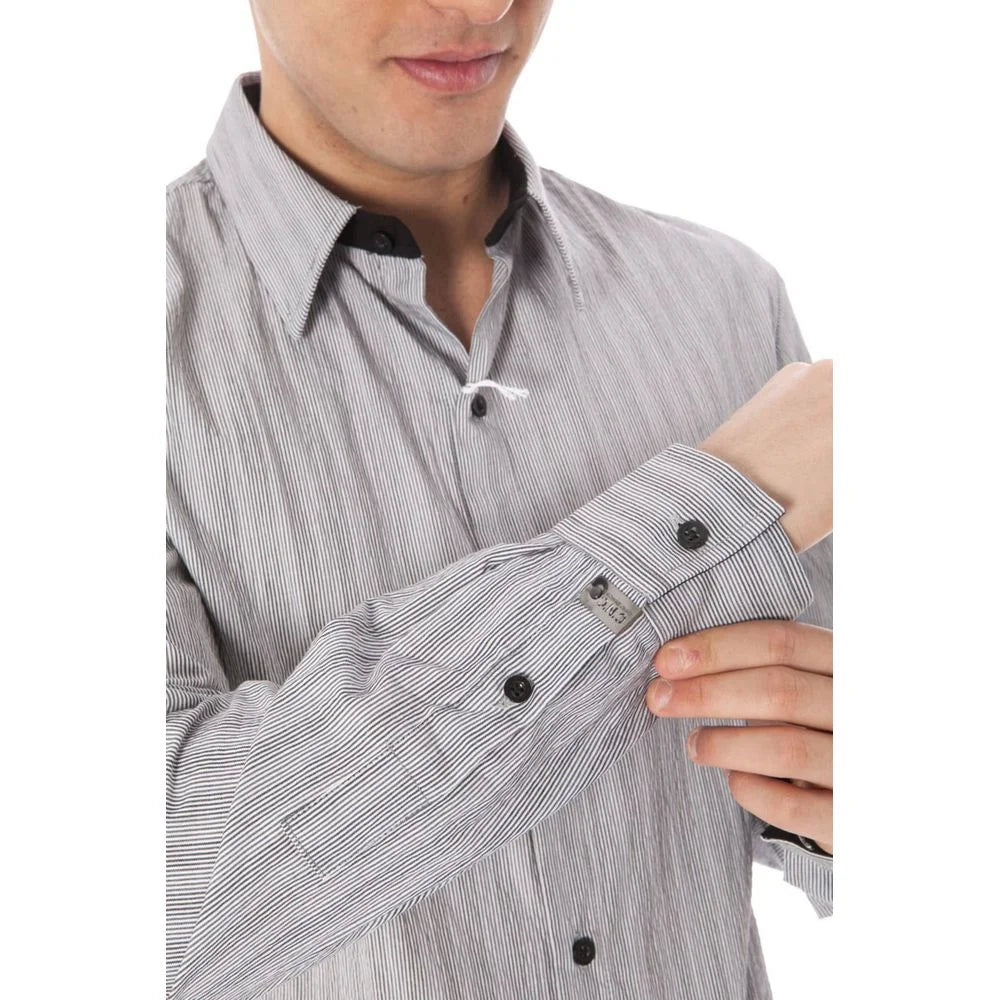 Costume National White Cotton Men Shirt - Shirts