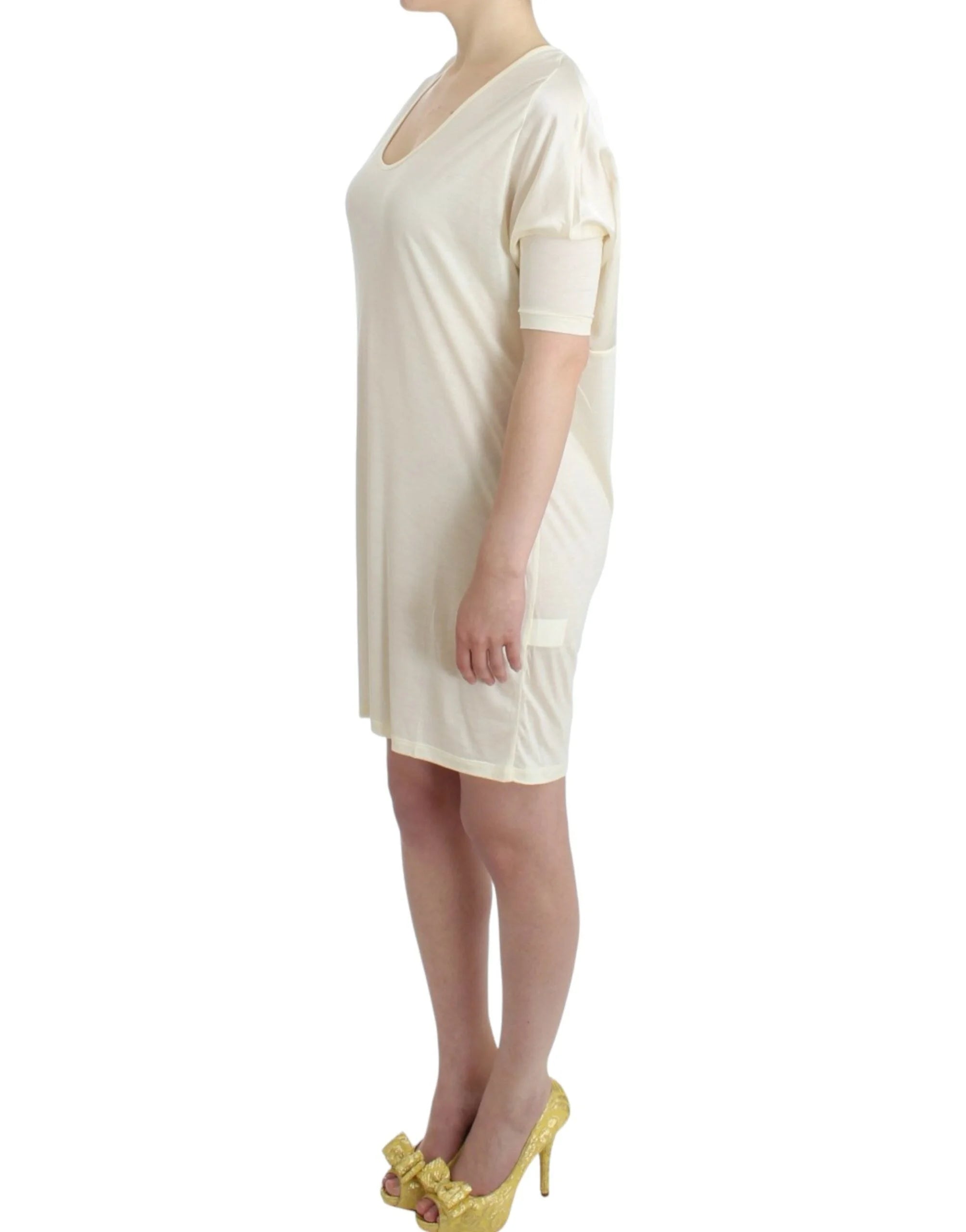Costume National White modal tube dress - Dresses