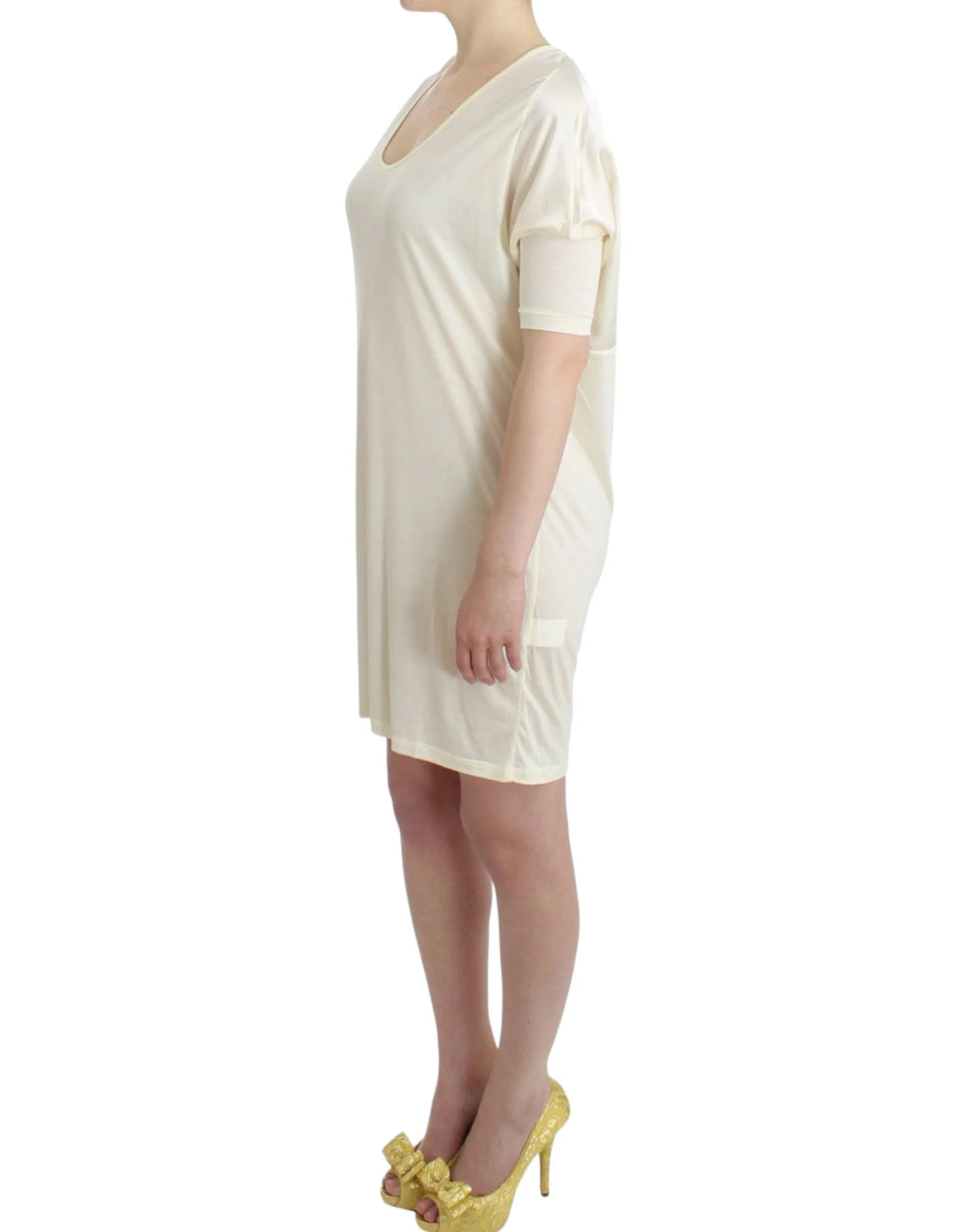 Costume National White modal tube dress - Dresses