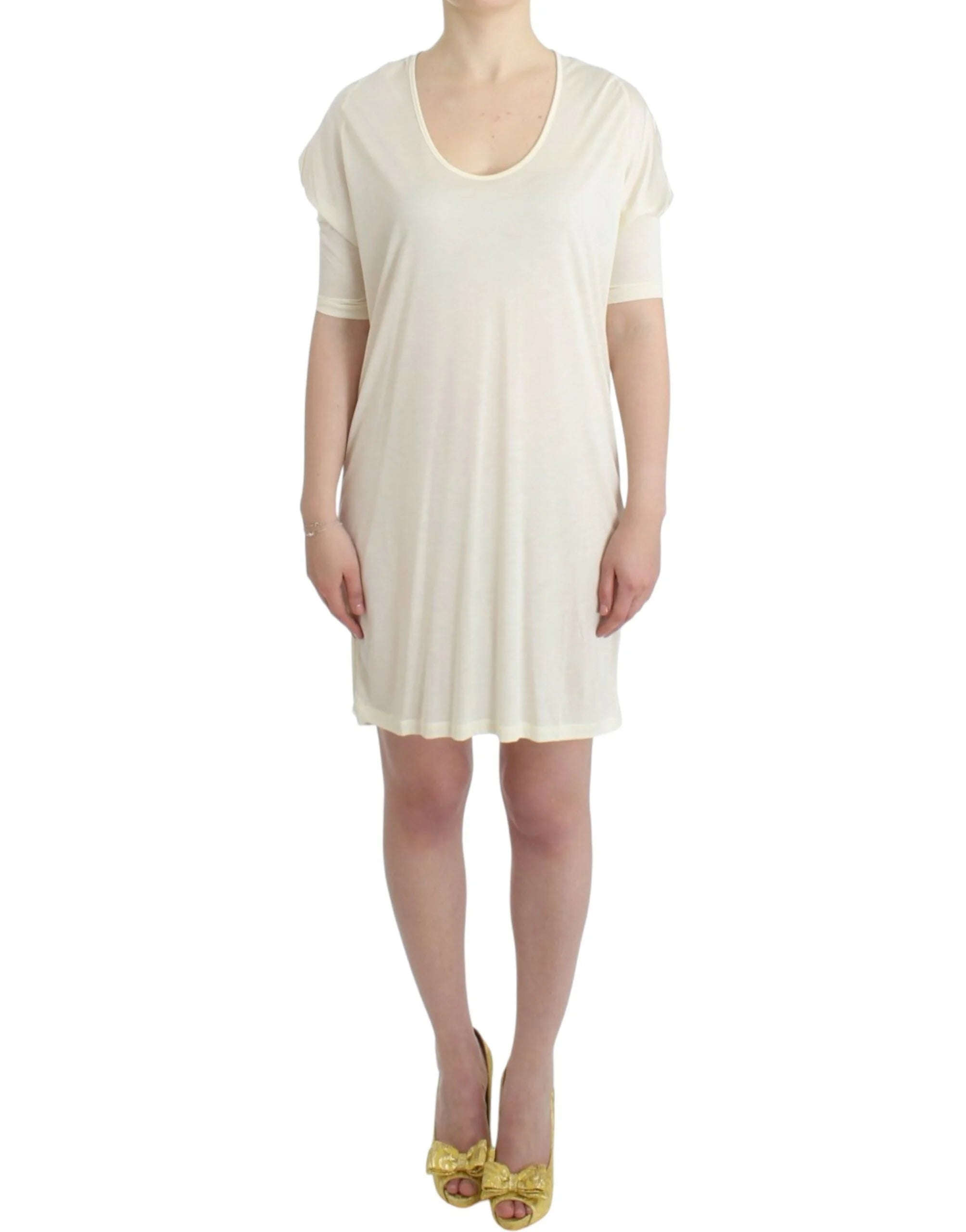 Costume National White modal tube dress - Dresses