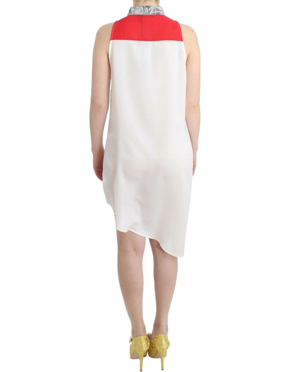 Costume National White shirt assymetric hem dress - IT46|XL - Dresses