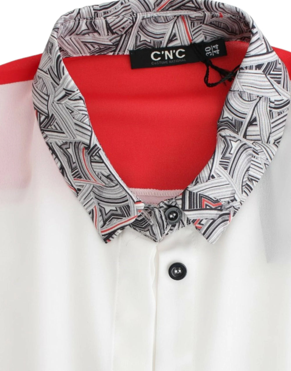 Costume National White shirt assymetric hem dress - IT46|XL - Dresses